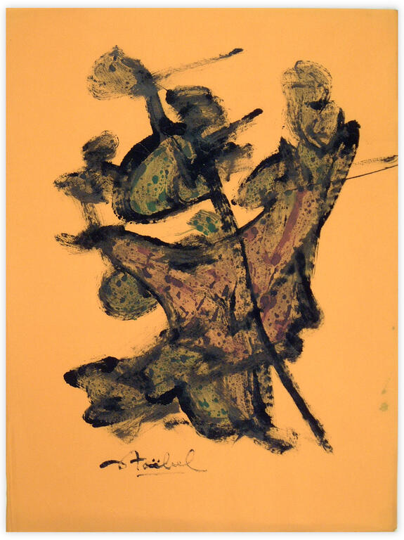 Catalogue raisonné, Edgar Stoëbel, abstract — 