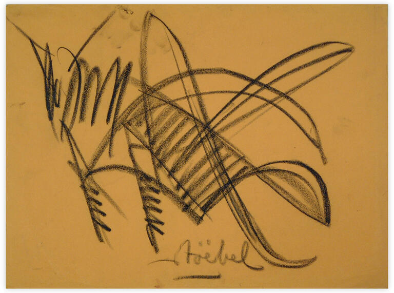 Catalogue raisonné, Edgar Stoëbel, (la guêpe) abstract — 