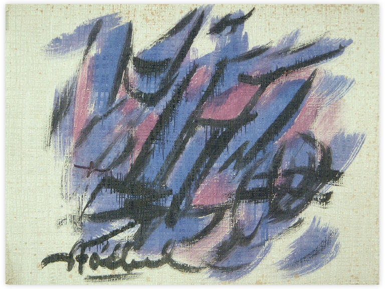 Catalogue raisonné, Edgar Stoëbel, abstract — 