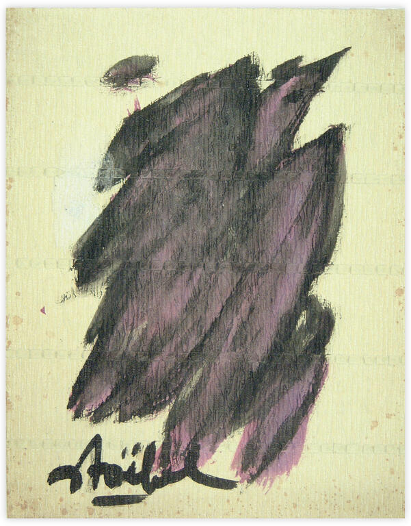 Catalogue raisonné, Edgar Stoëbel, abstract — 