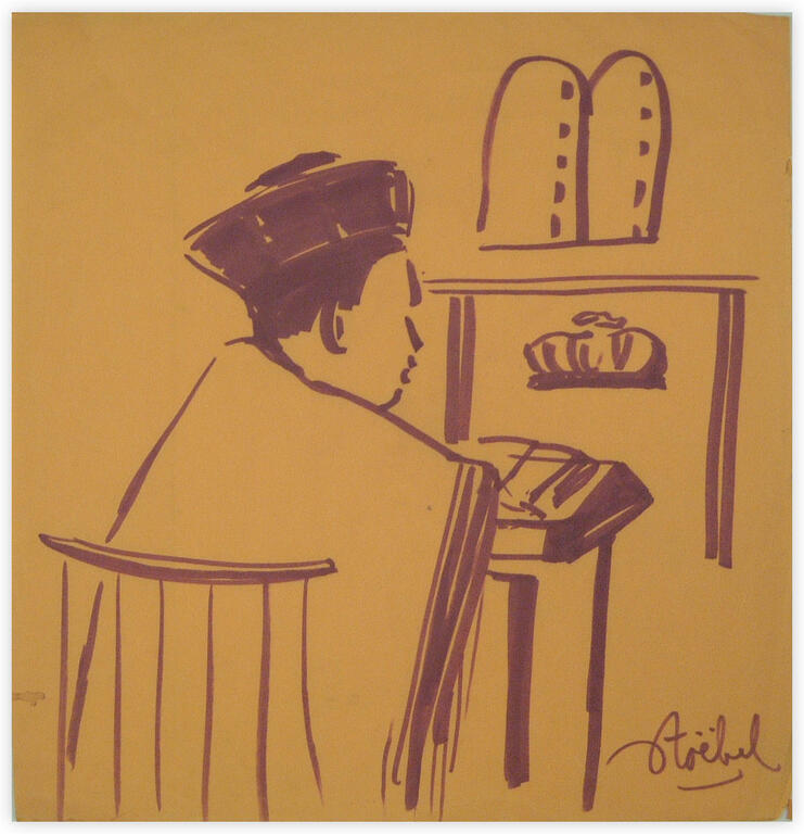 Catalogue raisonné, Edgar Stoëbel, Hébraïca — 
