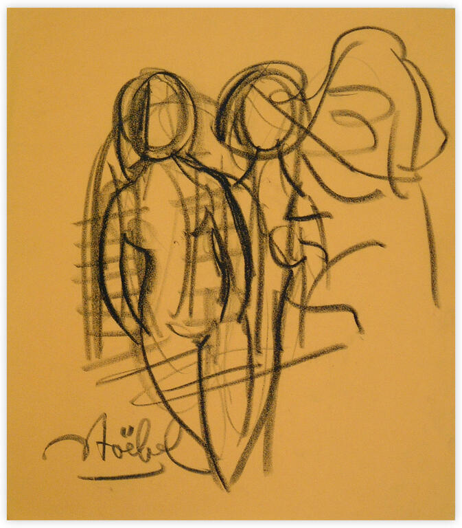Catalogue raisonné, Edgar Stoëbel, couple — 