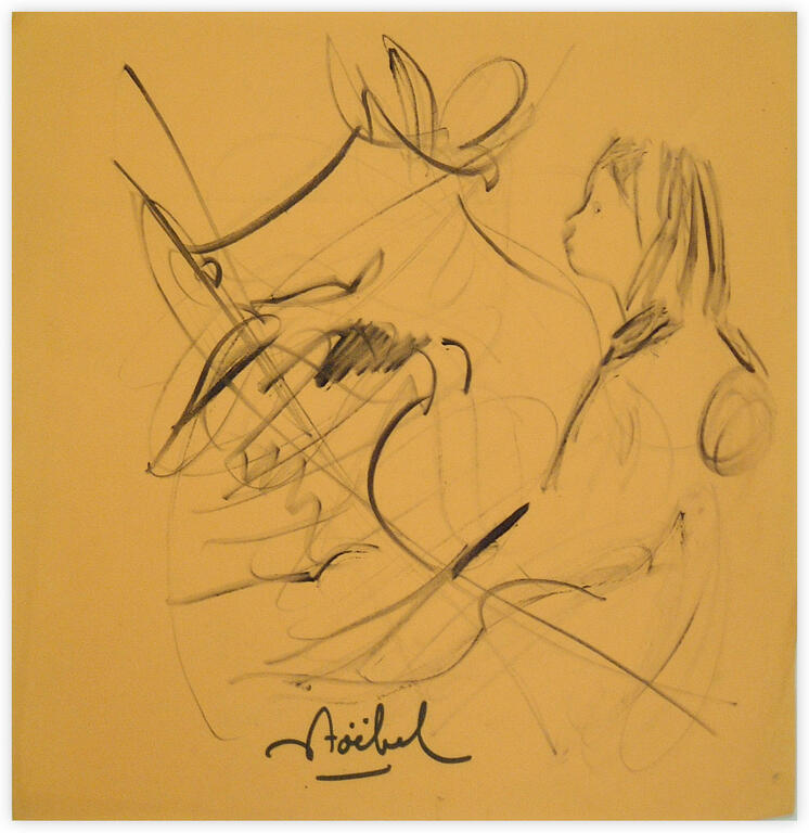 Catalogue raisonné, Edgar Stoëbel, enfant et cheval — 