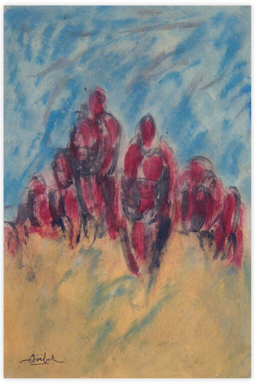 Catalogue raisonné, Edgar Stoëbel, la marche — 