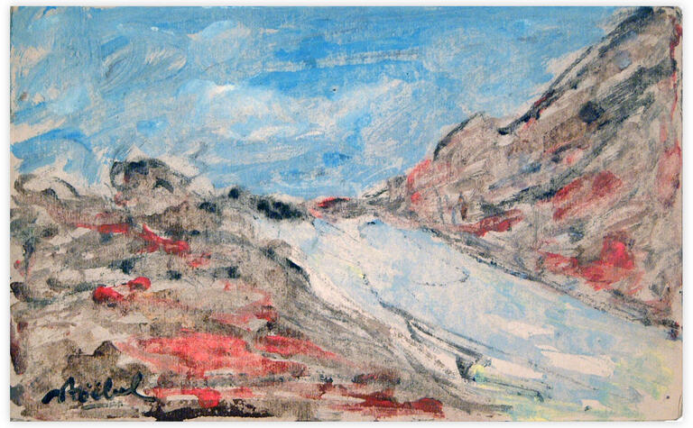 Catalogue raisonné, Edgar Stoëbel, landscape — 