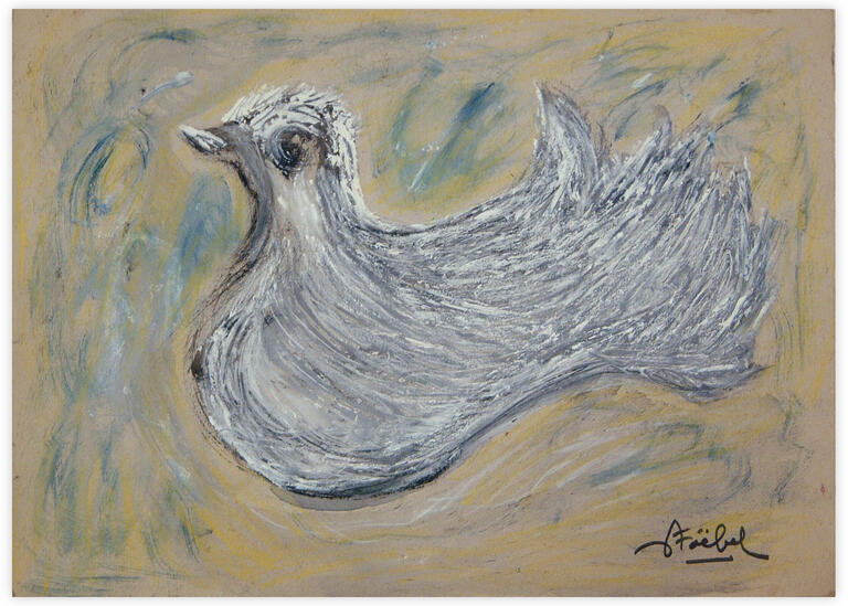 Catalogue raisonné, Edgar Stoëbel, colombe — 