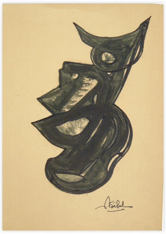 Catalogue raisonné, Edgar Stoëbel, abstract — 