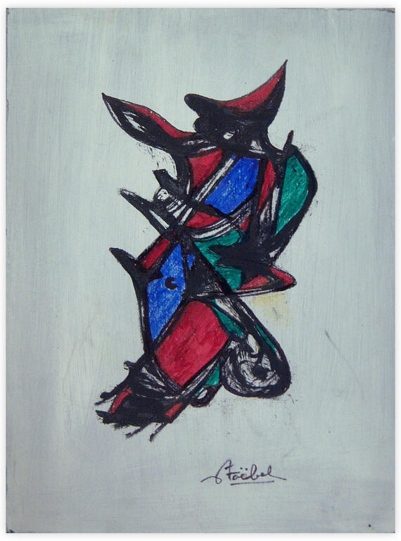 Catalogue raisonné, Edgar Stoëbel, abstract — 