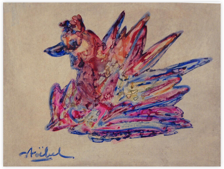 Catalogue raisonné, Edgar Stoëbel, canard flamboyant — 