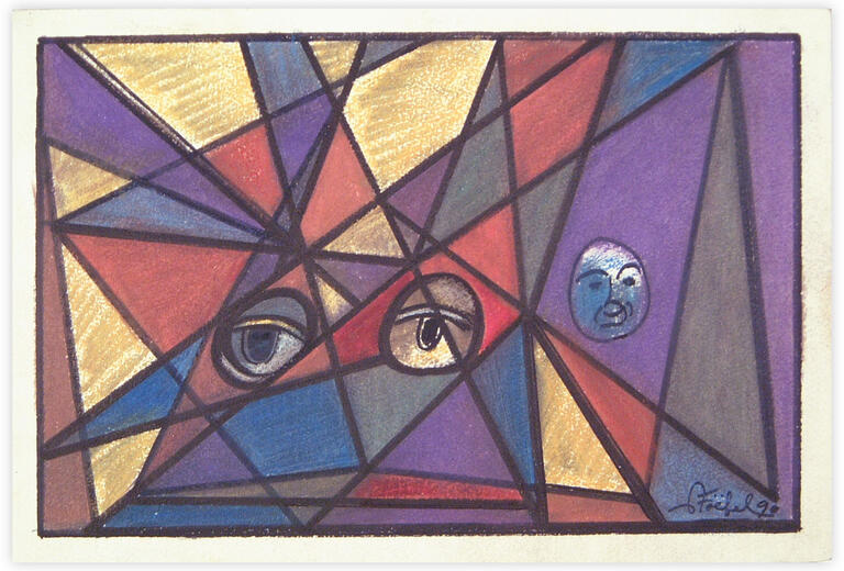 Catalogue raisonné, Edgar Stoëbel, abstract — 