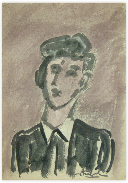 Catalogue raisonné, Edgar Stoëbel, portrait — 