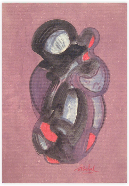 Catalogue raisonné, Edgar Stoëbel, abstract — 