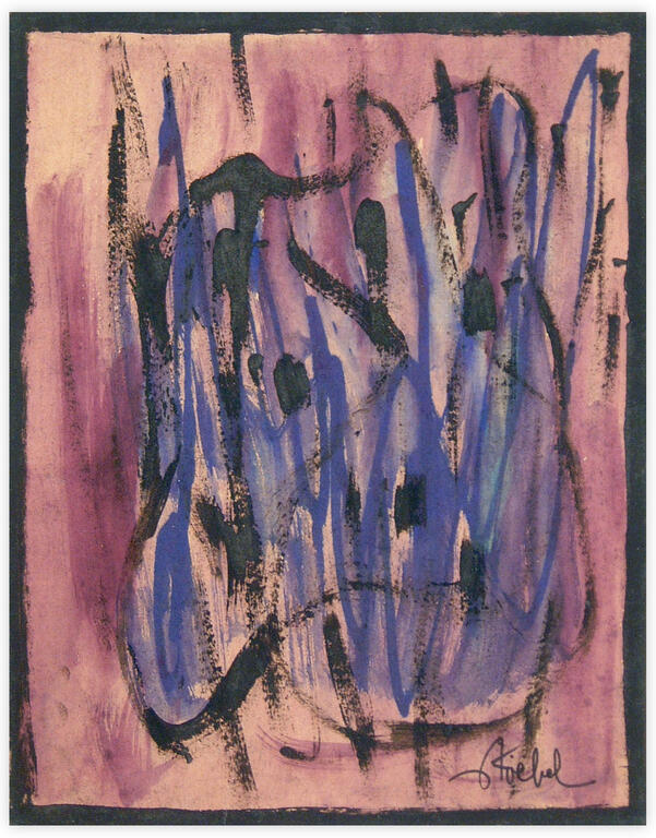 Catalogue raisonné, Edgar Stoëbel, abstract — 