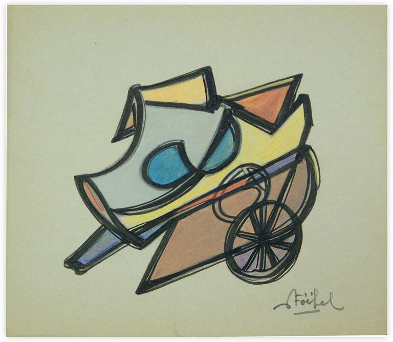 Catalogue raisonné, Edgar Stoëbel, charrue — 