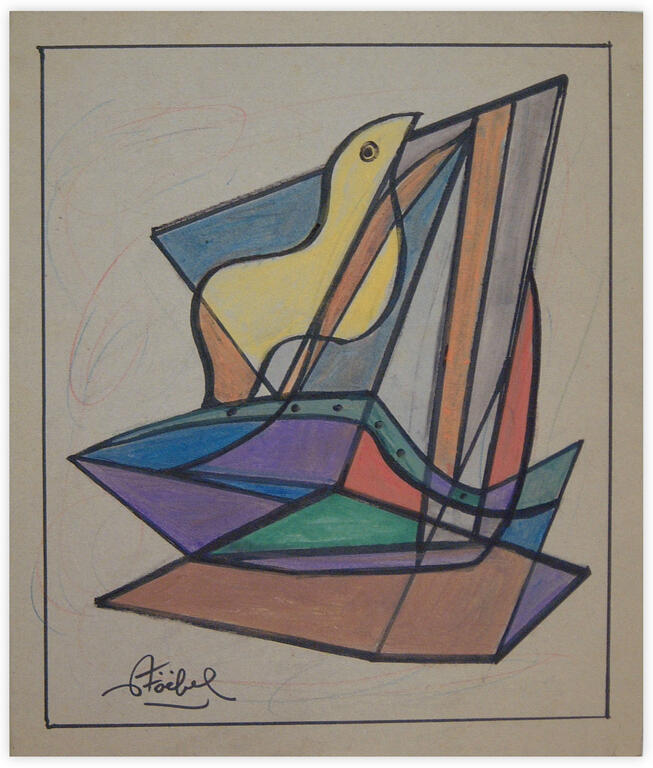 Catalogue raisonné, Edgar Stoëbel, abstract — 