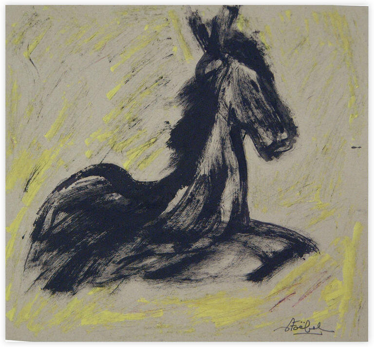 Catalogue raisonné, Edgar Stoëbel, poulain — 