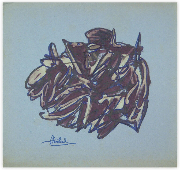 Catalogue raisonné, Edgar Stoëbel, abstract — 