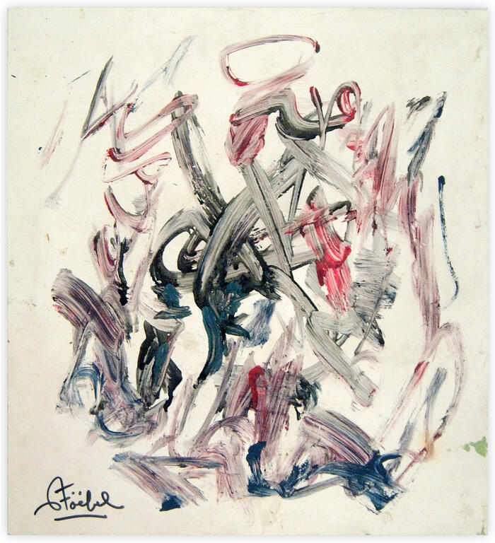 Catalogue raisonné, Edgar Stoëbel, abstract — 