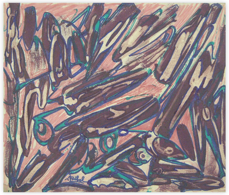 Catalogue raisonné, Edgar Stoëbel, abstract — 