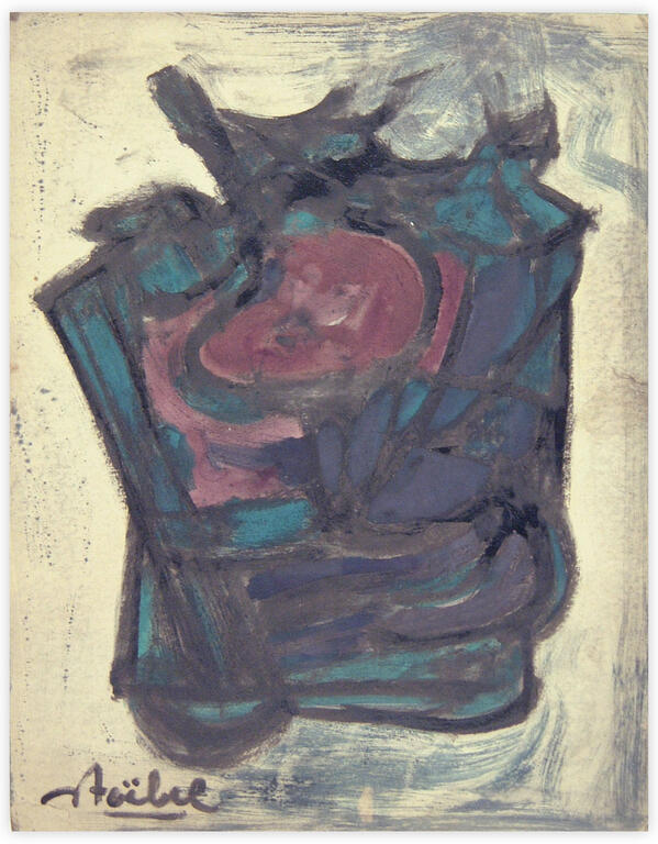 Catalogue raisonné, Edgar Stoëbel, abstract — 