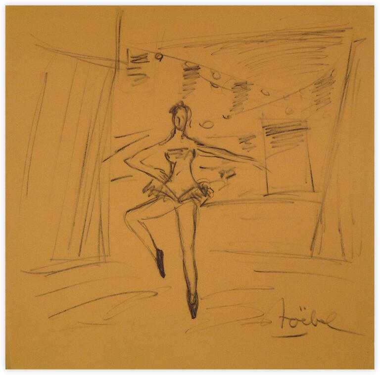 Catalogue raisonné, Edgar Stoëbel, danseuse — 