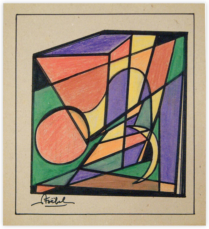 Catalogue raisonné, Edgar Stoëbel, abstract — 