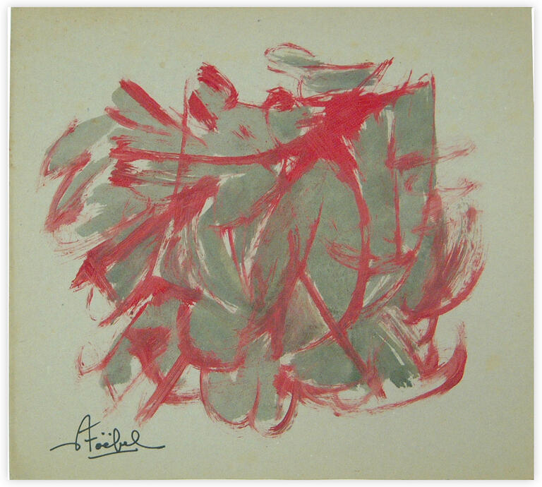 Catalogue raisonné, Edgar Stoëbel, abstract — 