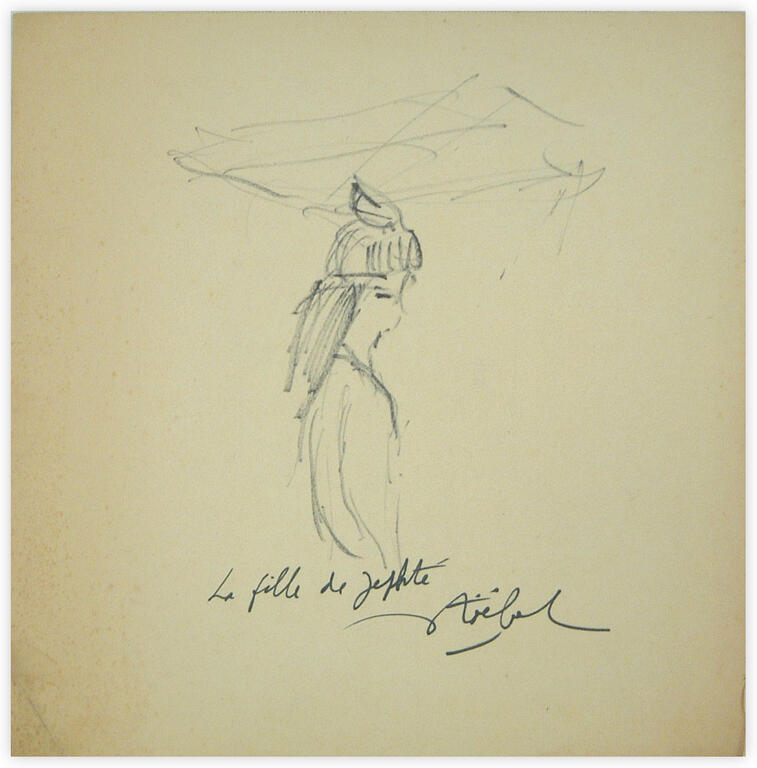 Catalogue raisonné, Edgar Stoëbel, "la fille de Jephté" — 