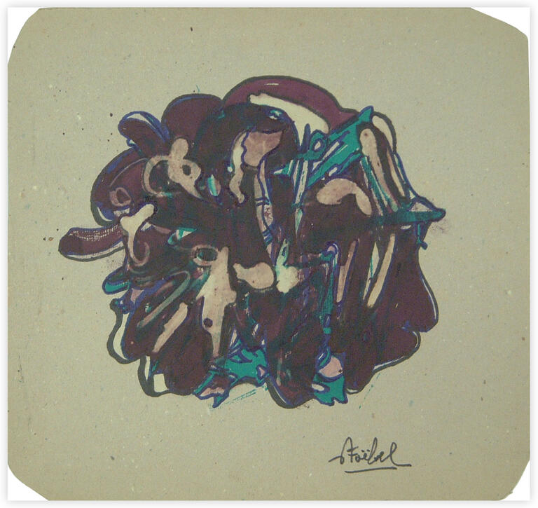 Catalogue raisonné, Edgar Stoëbel, abstract — 