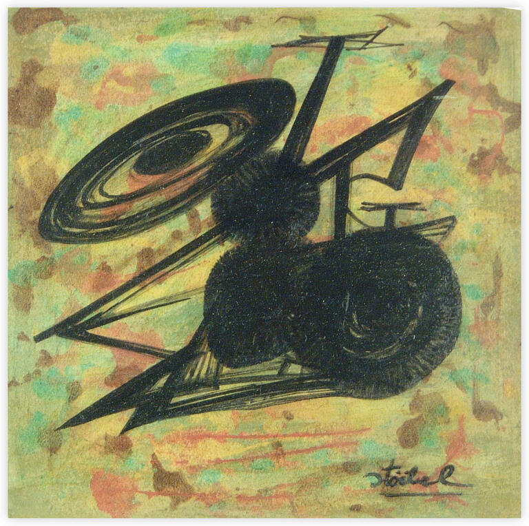 Catalogue raisonné, Edgar Stoëbel, abstract — 