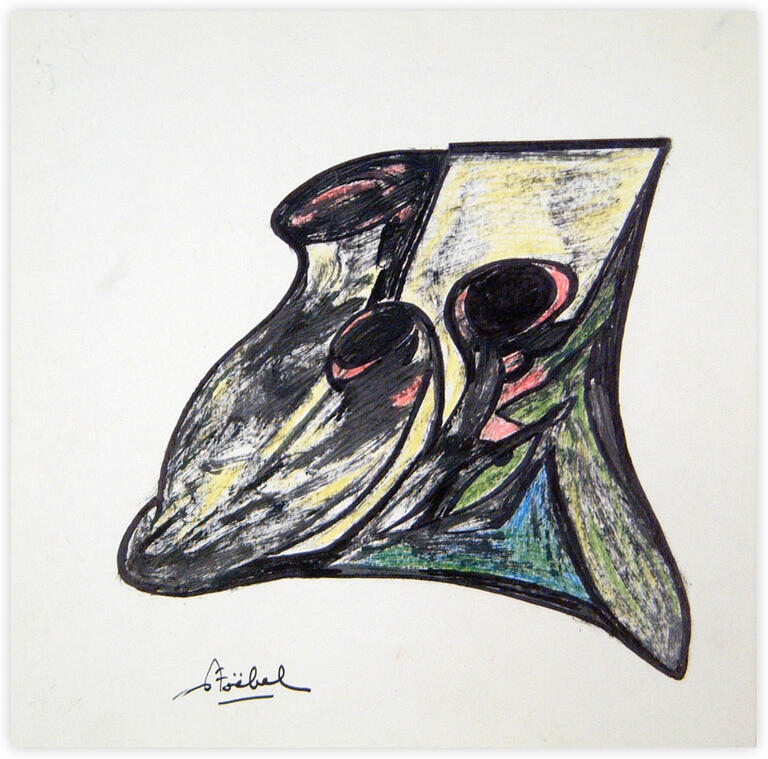 Catalogue raisonné, Edgar Stoëbel, abstract — 