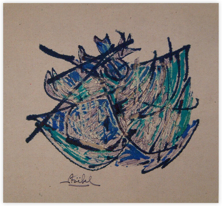 Catalogue raisonné, Edgar Stoëbel, abstract — 