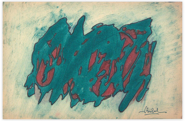 Catalogue raisonné, Edgar Stoëbel, abstract — 