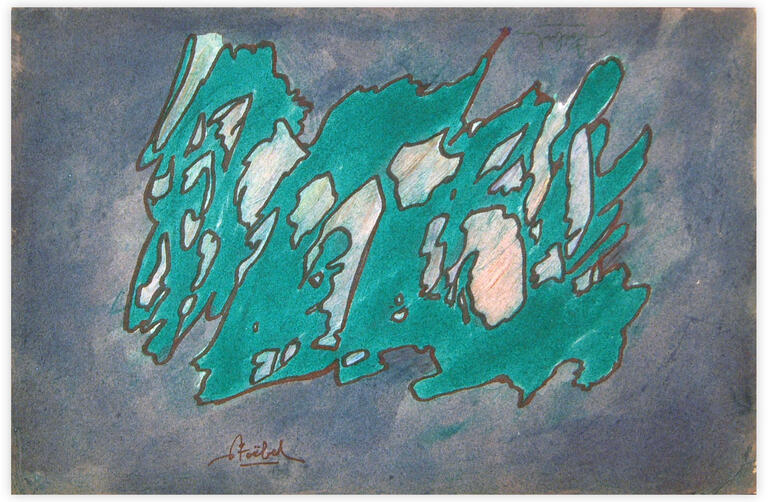 Catalogue raisonné, Edgar Stoëbel, abstract — 