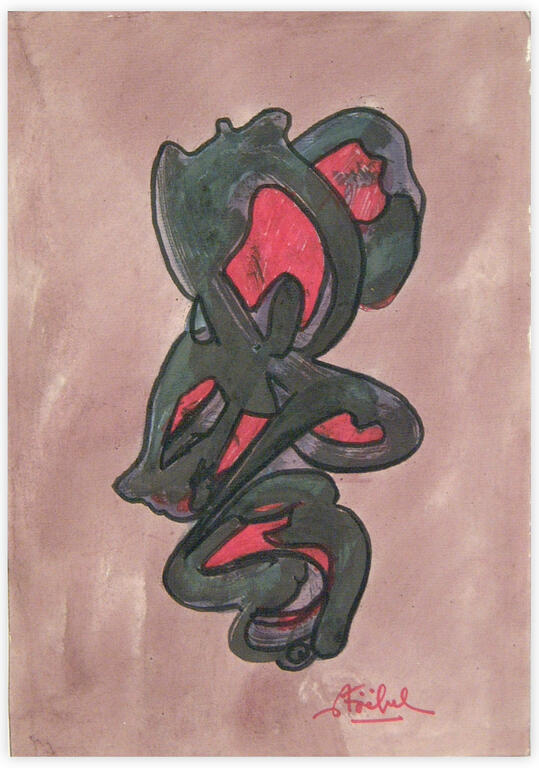 Catalogue raisonné, Edgar Stoëbel, abstract — 