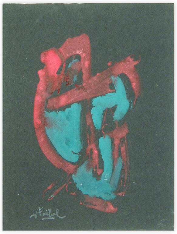 Catalogue raisonné, Edgar Stoëbel, abstract (mask) — 