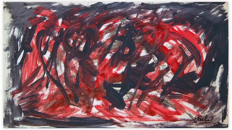 Catalogue raisonné, Edgar Stoëbel, abstract — 