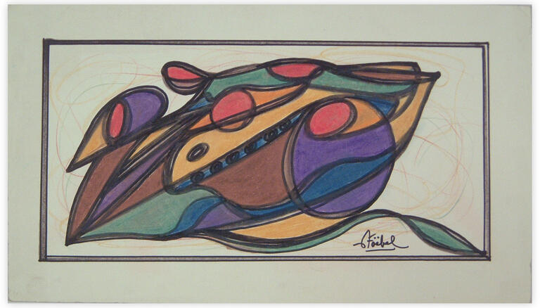 Catalogue raisonné, Edgar Stoëbel, abstract — 