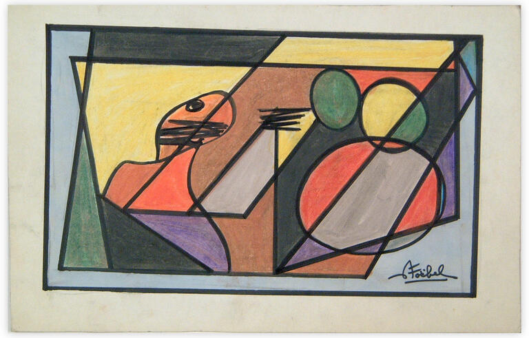 Catalogue raisonné, Edgar Stoëbel, abstract — 