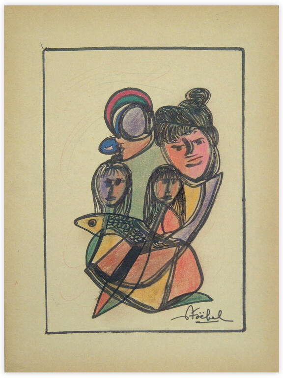 Catalogue raisonné, Edgar Stoëbel, les sirènes — 