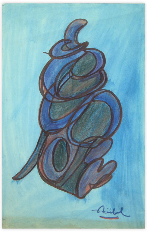 Catalogue raisonné, Edgar Stoëbel, abstract — 