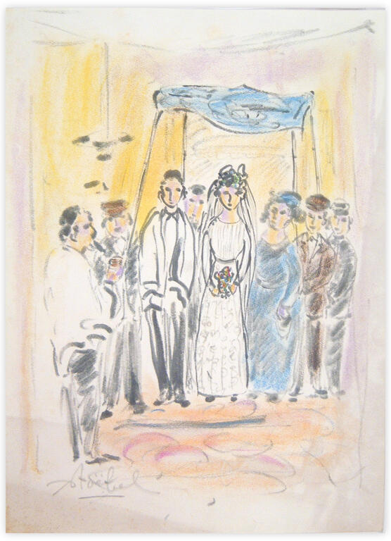 Catalogue raisonné, Edgar Stoëbel, marriage Hébraïca — 