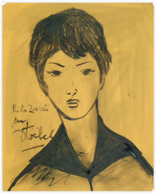 Catalogue raisonné, Edgar Stoëbel, protrait - Rika Zaraï — 