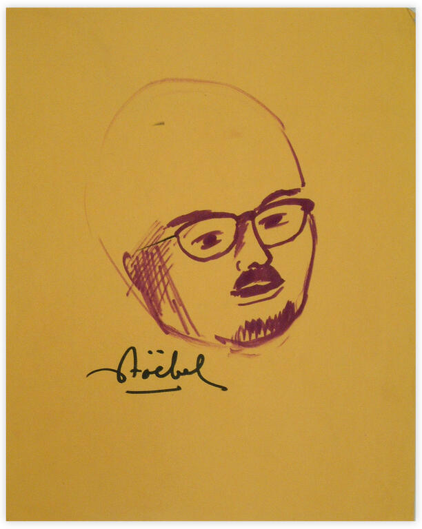 Catalogue raisonné, Edgar Stoëbel, portrait d'homme — 