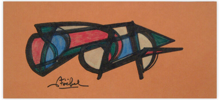 Catalogue raisonné, Edgar Stoëbel, abstract — 