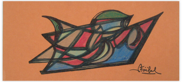 Catalogue raisonné, Edgar Stoëbel, abstract — 