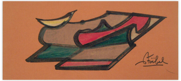 Catalogue raisonné, Edgar Stoëbel, abstract — 