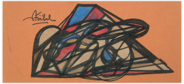 Catalogue raisonné, Edgar Stoëbel, abstract — 