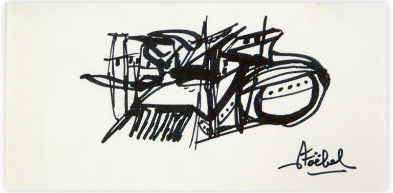 Catalogue raisonné, Edgar Stoëbel, abstract — 