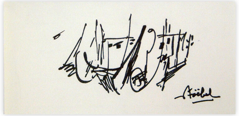 Catalogue raisonné, Edgar Stoëbel, abstract — 